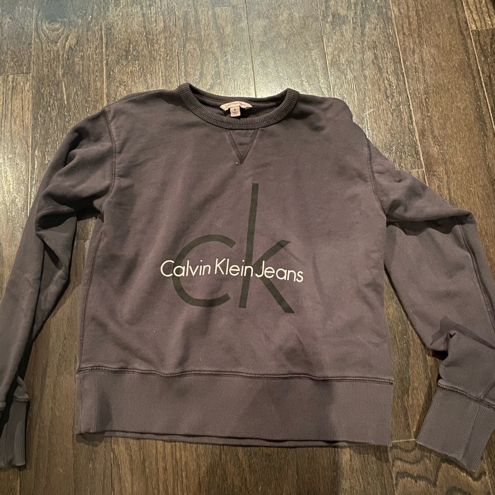 Calvin Klein cropped crew neck